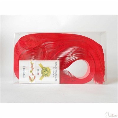 COCCARDA NASTRO STRIP ROSSO 50MM CONF.10PZ (17705-2600/10-50)