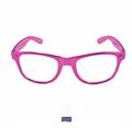 OCCHIALI FINTI COLORE FUCSIA PLASTICA 14,5CM (17910-61683)