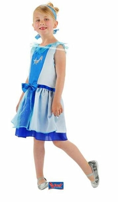COSTUME BIMBA CENERENTOLA AZZURRO TAGLIA M (17977-21864)