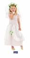 COSTUME BIMBA PRINCIPESSA BIANCO C/CORONCINA TAGLIA S (17981-21859)