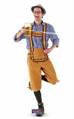COSTUME UOMO TIROLESE CON BRETELLE TAGLIA XL/XXL (18002-61456)