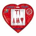 SET CANDELINE TI AMO COLORE ROSSO (18072-73122)