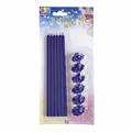 CANDELINE STELO BLU 20CM 6PZ (18077-CC02/607)