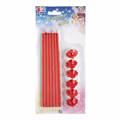 CANDELINE STELO ROSSE 20CM 6PZ (18080-CC02/603)