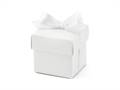 SCATOLA REGALO BIANCA 5,2X5,2X5,2CM 10PZ (18282-PUDP6-KART)