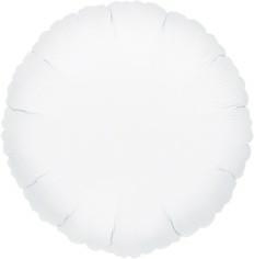 PALLONCINO IN MYLAR TONDO BIANCO 45CM (19030-2059501)