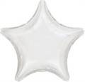 PALLONCINO IN MYLAR STELLA BIANCA 45CM (19044-3059501)
