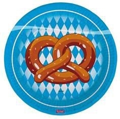 PIATTI BRETZEL OKTOBERFEST 18CM 8PZ (19081-61450)