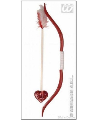 ARCO C/FRECCIA CUPIDO IN PLASTICA 49X8CM (1957-3066L)