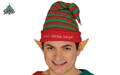 CAPPELLO ELFO A STRISCE VERDI E ROSSE (20116-41565)