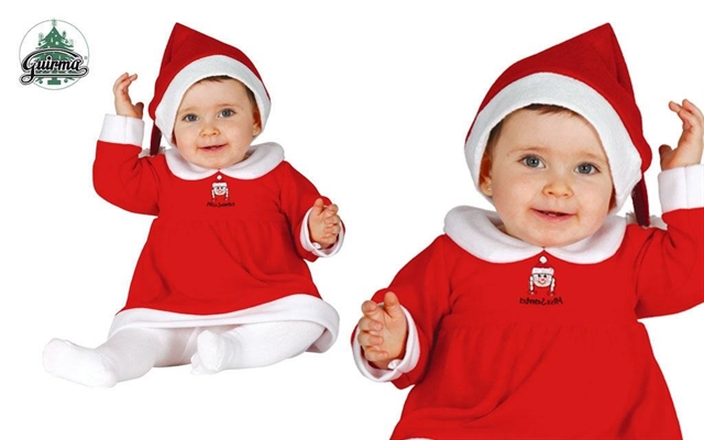 COSTUME BIMBA NATALINA TAGLIA 12-24 MESI (20185-42521)