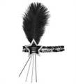 FASCIA PAILETTES STAR HAPPY NEW YEAR NERO/ARGENTO (20347-04143)
