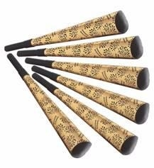 TROMBE SONORE ORO BUON ANNO 25CM 6PZ (20352-7933I)