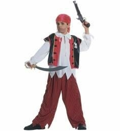 COSTUME BIMBO CORSARO TAGLIA 8-10 ANNI (20604-38477)