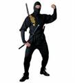 COSTUME UOMO NINJA NERO TAGLIA L (20614-39193)