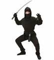 COSTUME BIMBO NINJA NERO TAGLIA 11-13 ANNI (20616-02648)