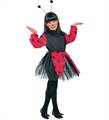 COSTUME DA COCCINELLA BIMBA TAGLIA 5-7 ANNI (20625-38226)