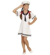 COSTUME BIMBA DA MARINARETTA TAGLIA 4-5 ANNI (20646-03095)