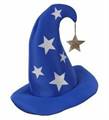 CAPPELLO DA MAGO CON STELLE IN TESSUTO (20649-9429W)