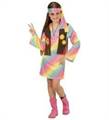 COSTUME HIPPIE BIMBA TAGLIA 8-10 ANNI (20658-73357)