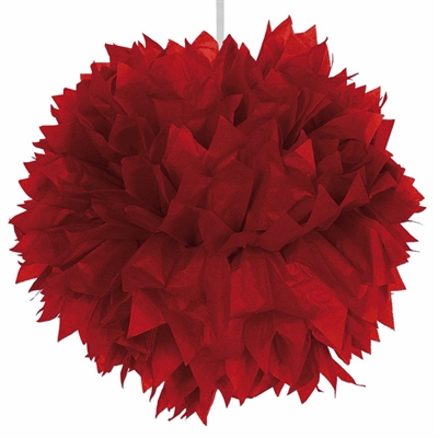 POM POM ROSSO DIAMETRO 30CM (21102-22803)