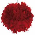 POM POM ROSSO DIAMETRO 30CM (21102-22803)