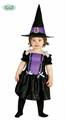 COSTUME STREGA VIOLA BIMBA C/CAPPELLO TAGLIA 12-24 MESI (21306-85828)