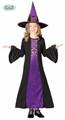 COSTUME BIMBA DA STREGA LUNGO TAGLIA 7-9 ANNI (21316-82597)