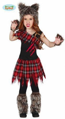COSTUME BIMBA LUPO MANNARO SCOZZESE TAGLIA 7-9 ANNI (21321-83050)