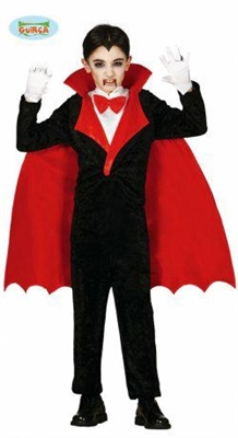 COSTUME VAMPIRO BIMBO COMPLETO DELUXE TAGLIA 3-4 ANNI (21332-83113)