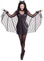 COSTUME DONNA BATWOMAN CON ALI E ORECCHIE TAGLIA S (21460-01501)