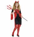 COSTUME BIMBA DIAVOLESSA TAGLIA 5-7 ANNI (21540-58486)