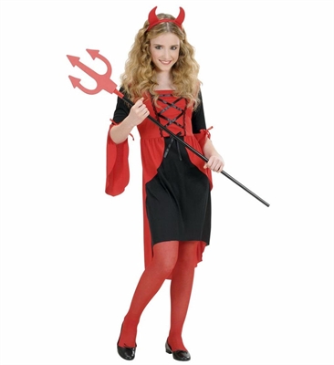 COSTUME BIMBA DIAVOLESSA TAGLIA 11-13 ANNI (21542-58488)
