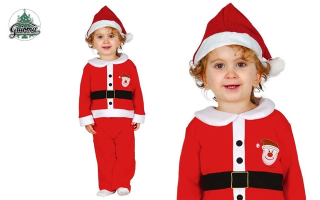 COSTUME BABBO NATALE BAMBINO TAGLIA 12-24 MESI (21578-42523)