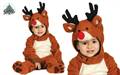 COSTUME RENNA NATALE BAMBINO IN PANNO 12-24 MESI (21580-41588)