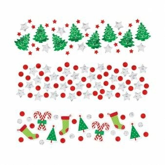 CONFETTI DA TAVOLA NATALIZI MIX 34GR (21786-360144)
