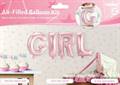 KIT SCRITTA GIRL ROSA IN FOIL 36CM (22027-29283)