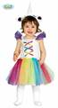 COSTUME BIMBA UNICORNO ARCOBALENO TAGLIA 6-12 MESI (22126-85967)