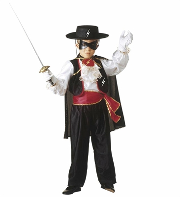 COSTUME COMPLETO ZORRO BIMBO ASS. 3-5 ANNI (22167-3682C)