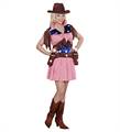 COSTUME DONNA COWGIRL C/FONDINE TAGLIA S (22193-11081)