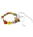 DIADEMA HIPPIE CON FIORI E NASTRI (22212-01117)