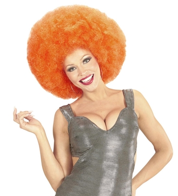 PARRUCCA OVERSIZED AFRO XL ARANCIONE NEON (22215-04677)