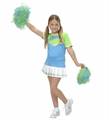 COSTUME BIMBA CHEERLEADER C-POM POM  5-7 ANNI ASS (22278-41996)