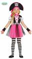 COSTUME BIMBA PIRATESSA ROSA TAGLIA 7-9 ANNI (22324-85939)