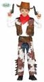 COSTUME DA COWBOY BAMBINO TAGLIA 3-4 ANNI (22329-85683)