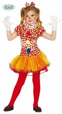 COSTUME BIMBA CLOWN TAGLIA 3-4 ANNI (22332-83395)