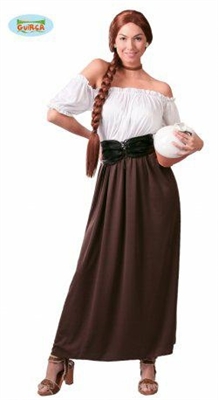 COSTUME DONNA MEDIEVALE TAGLIA UNICA (22359-80644)