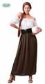 COSTUME DONNA MEDIEVALE TAGLIA UNICA (22359-80644)