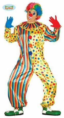 COSTUME UOMO PAGLIACCIO TAGLIA UNICA (22379-84362)