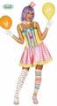 COSTUME DONNA PAGLIACCIO TAGLIA UNICA (22380-84324)